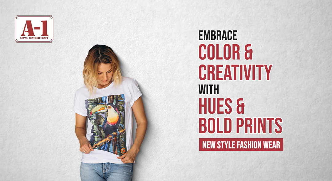 New Style Fashion Wear: Embrace Color & Creativity with Hues & Bold Prints