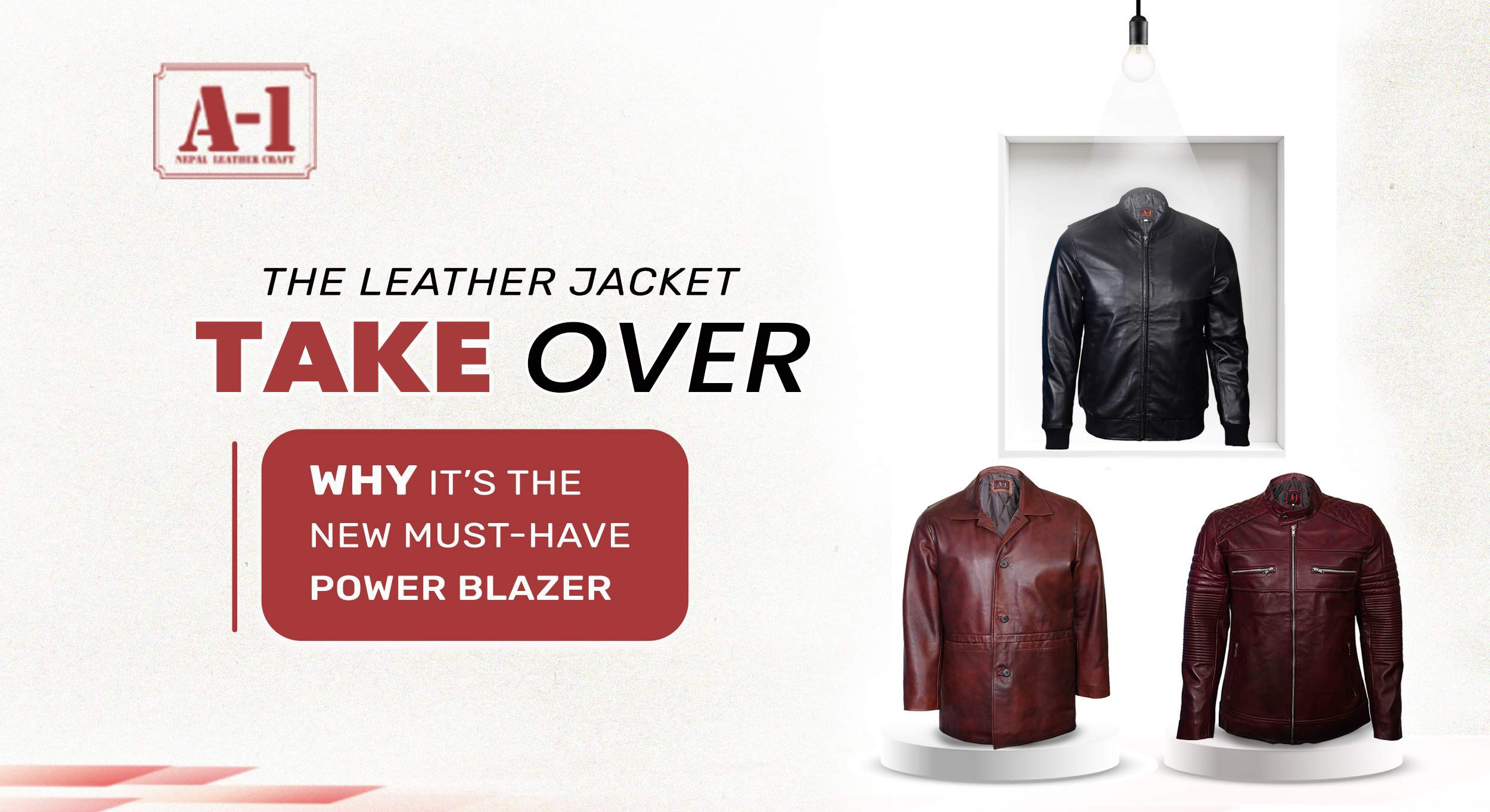 The Leather Jacket Takeover: Why It’s the New Must-Have Power Blazer in Nepal